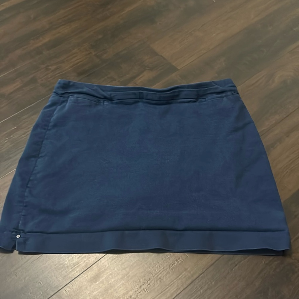 Croft and barrow xl navy blue skort